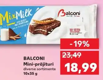 Kaufland BALCONI Mini-prăjituri Ofertă