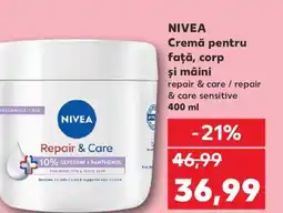 Kaufland NIVEA Cremă pentru faţă, corp şi mâini Ofertă