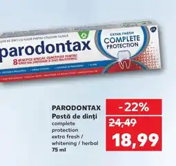 Kaufland PARODONTAX Pastă de dinți Ofertă