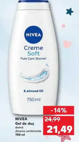 Kaufland NIVEA Gel de duş Ofertă