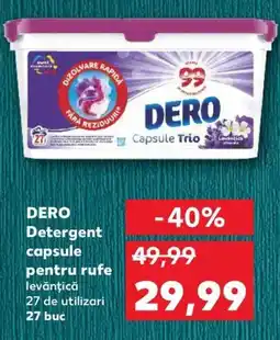 DERO Detergent capsule pentru rufe