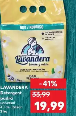 Kaufland LAVANDERA Detergent pudră Ofertă