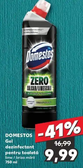 Kaufland DOMESTOS Gel dezinfectant pentru toaletă Ofertă