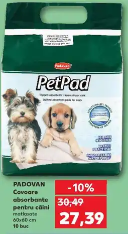 Kaufland PADOVAN Covoare absorbante pentru câini Ofertă