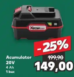 Kaufland Acumulator 20V Ofertă