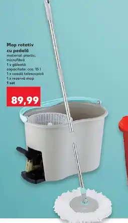 Kaufland Mop rotativ cu pedalǎ Ofertă