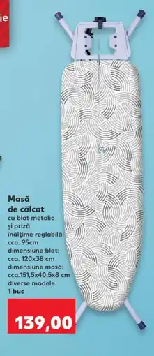 Kaufland Masă de călcat Ofertă