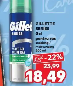 Kaufland GILLETTE SERIES Gel pentru ras Ofertă