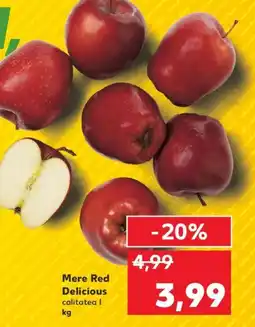 Kaufland Mere Red Delicious Ofertă