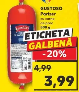 Kaufland GUSTOSO Parizer Ofertă