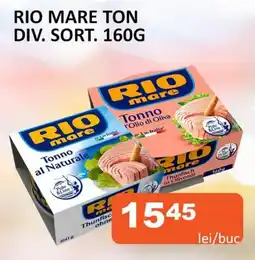 Unicarm RIO MARE TON DIV. SORT. 160G Ofertă