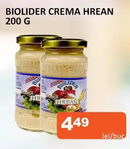 Unicarm BIOLIDER CREMA HREAN 200 G Ofertă