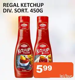Unicarm REGAL KETCHUP DIV. SORT. 450G Ofertă