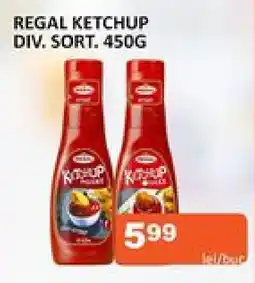 Unicarm REGAL KETCHUP DIV. SORT. 450G Ofertă