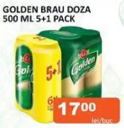GOLDEN BRAU DOZA 500 ML 5+1 PACK