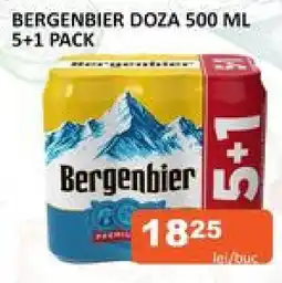 Unicarm BERGENBIER DOZA 500 ML 5+1 PACK Ofertă