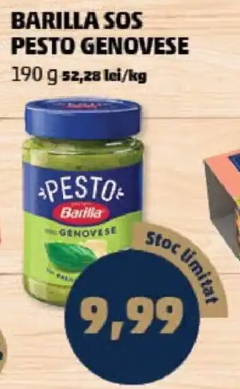 Penny BARILLA SOS PESTO GENOVESE Ofertă