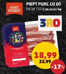 Penny PIEPT PORC CU OS Ofertă