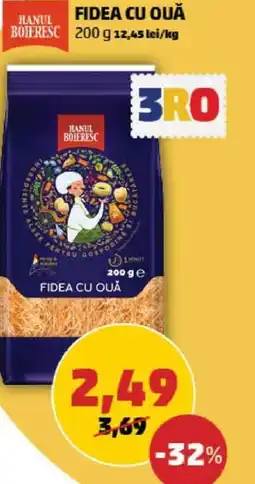 Penny FIDEA CU OUĂ Ofertă