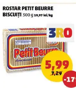 Penny ROSTAR PETIT BEURRE BISCUITI Ofertă