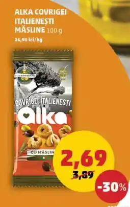 Penny ALKA COVRIGEI ITALIENEȘTI MĂSLINE Ofertă