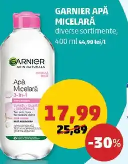 Penny GARNIER APĂ MICELARĂ Ofertă