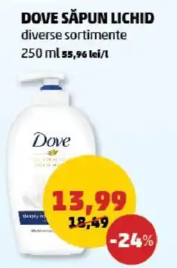 Penny DOVE SĂPUN LICHID Ofertă