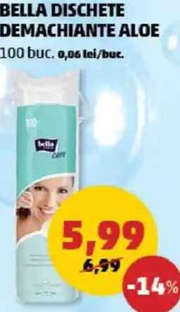 Penny BELLA DISCHETE DEMACHIANTE ALOE Ofertă
