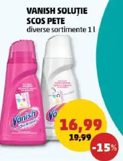 Penny VANISH SOLUȚIE SCOS PETE Ofertă