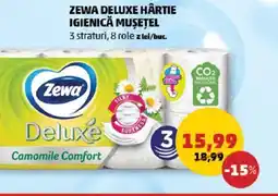 ZEWA DELUXE HÂRTIE IGIENICĂ MUSEȚEL