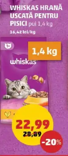 Penny WHISKAS HRANĂ USCATĂ PENTRU PISICI Ofertă