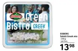 Selgros EISBERG Salată Greek mix Ofertă