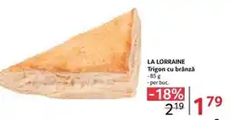 Selgros LA LORRAINE Trigon cu brânză Ofertă