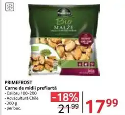 Selgros PRIMEFROST Carne de midii prefiartă Ofertă