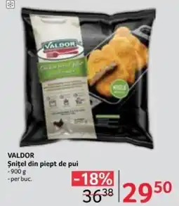 Selgros VALDOR Șniţel din piept de pui Ofertă