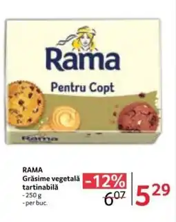 RAMA Grăsime vegetală tartinabilǎ