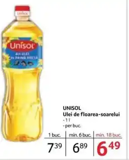 Selgros UNISOL Ulei de floarea-soarelui Ofertă