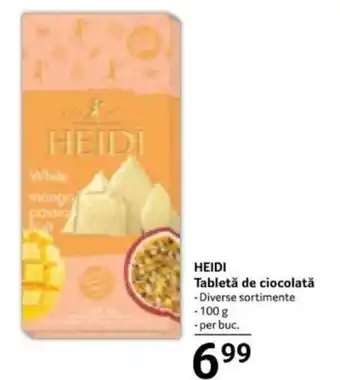 Selgros HEIDI Tabletă de ciocolată Ofertă