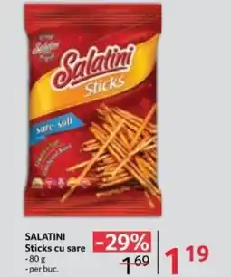 Selgros SALATINI Sticks cu sare Ofertă