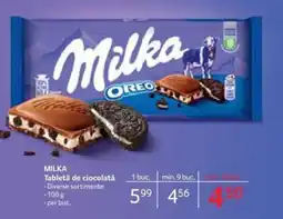 Selgros MILKA Tabletă de ciocolată Ofertă