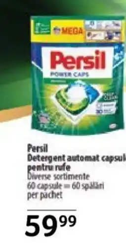 Selgros Persil Detergent automat capsule pentru rufe Ofertă