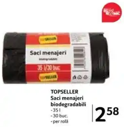 Selgros TOPSELLER Saci menajeri biodegradabili Ofertă