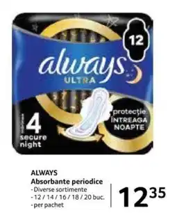 Selgros ALWAYS Absorbante periodice Ofertă