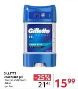 Selgros GILLETTE Deodorant gel Ofertă
