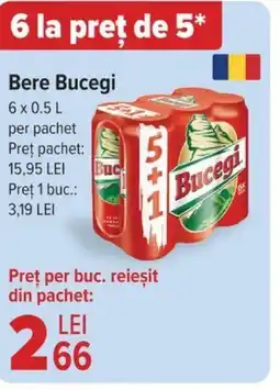 Carrefour Bere Bucegi Ofertă