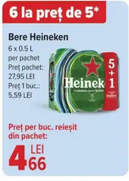Carrefour Bere Heineken Ofertă