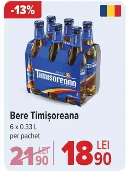 Carrefour Bere Timişoreana Ofertă
