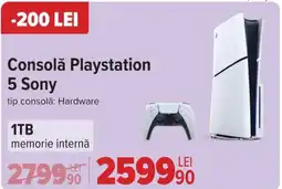 Carrefour Consolǎ Playstation 5 Sony Ofertă