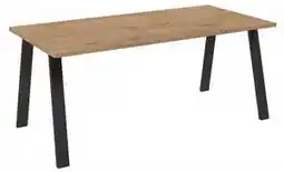 Favi Masă de sufragerie Kermit 185x90 (stejar lancelot) (pentru 4 6 persoane). 1033082 Ofertă