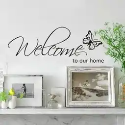 Favi Sticker perete Welcome to Our Home Ofertă